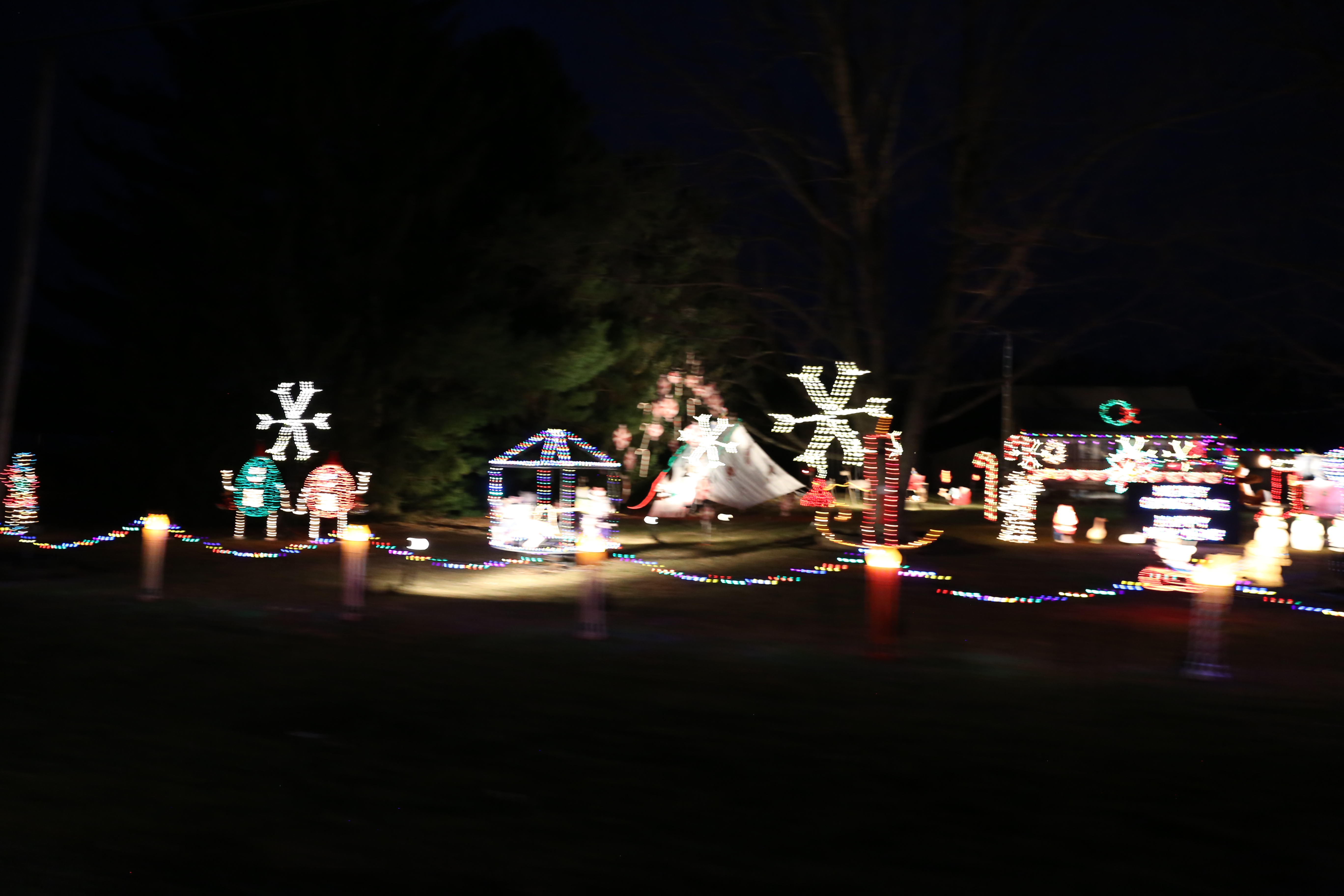 Christmas lights Ruth E. Hendricks Photography