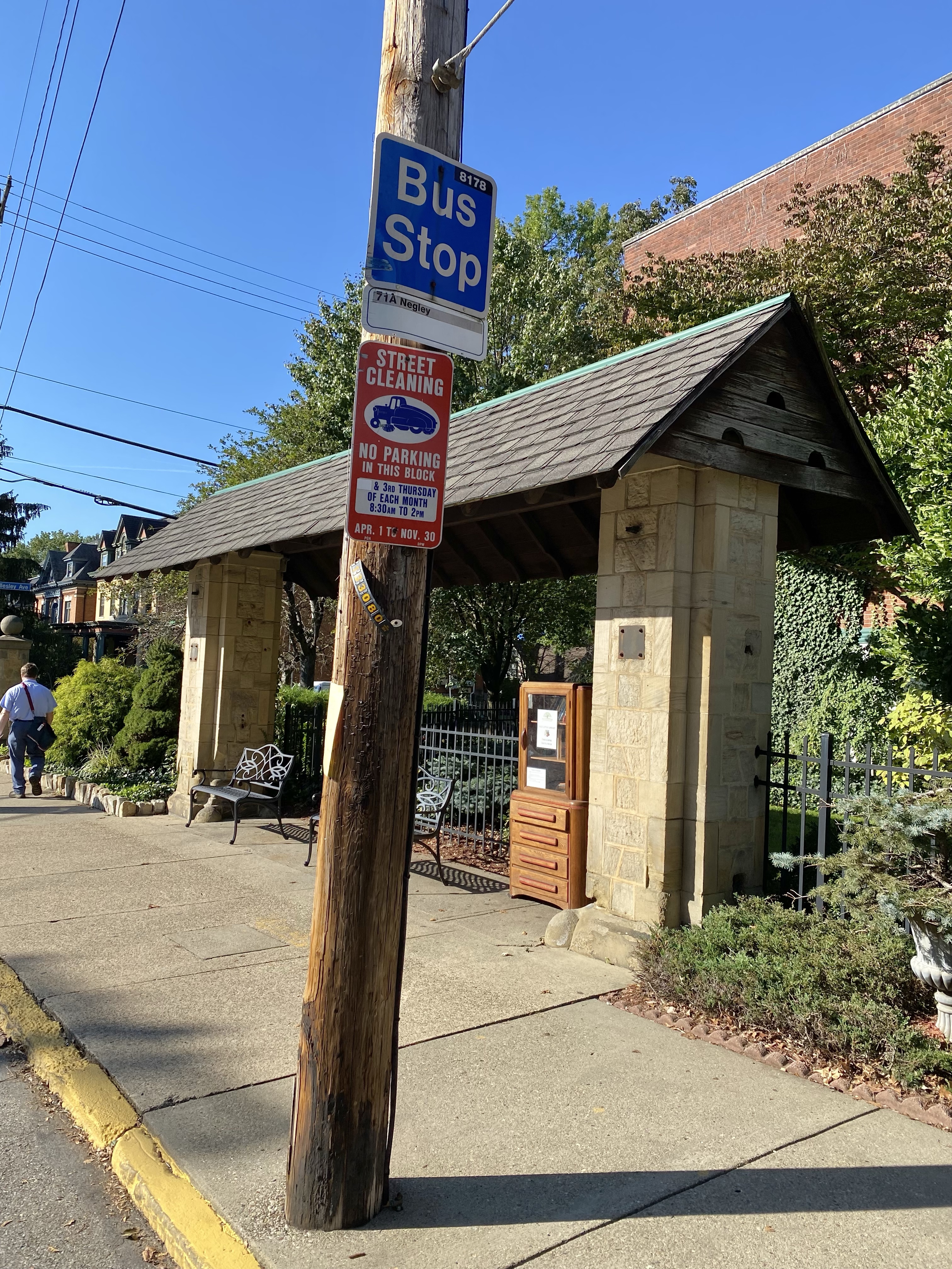 Little Library at the Bus Stop – Ruth E. Hendricks