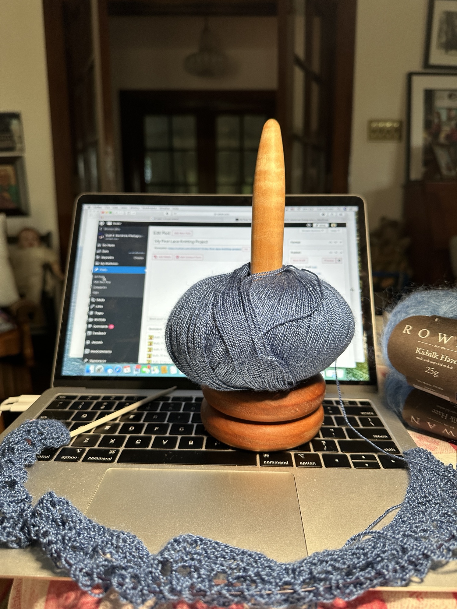 My First Lace Knitting Project – Ruth E. Hendricks